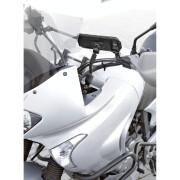 Motorcycle smartphone holder with flexible arm and handlebar Optiline Opti