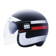 Jet motorcycle helmet Blauer POD stripes