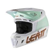 Motorcycle helmet including glasses Leatt 8.5 V21.1