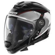 Motorcycle crossover helmet n70-2 gt Nolan Lakota N-Com Metal Silver 37
