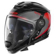 Motorcycle crossover helmet n70-2 gt Nolan Lakota N-Com Metal Grey 38