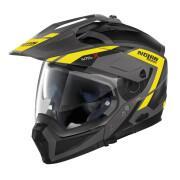 Motorcycle crossover helmet n70-2 x Nolan Grandes Alpes N-Com Flat Lava Grey 23
