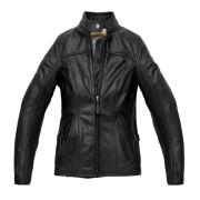 Leather motorcycle jacket woman Spidi Rock