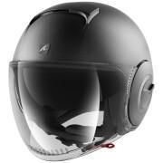 Motorcycle helmet jet Shark Nano Blank Mat Gun