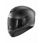 Full face motorcycle helmet Shark D-Skwal 2 Blank Mat Gun Metal Mat